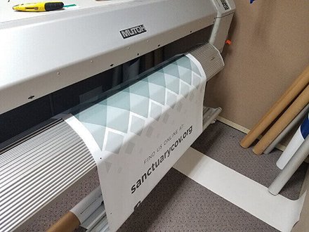 larger format digital printer