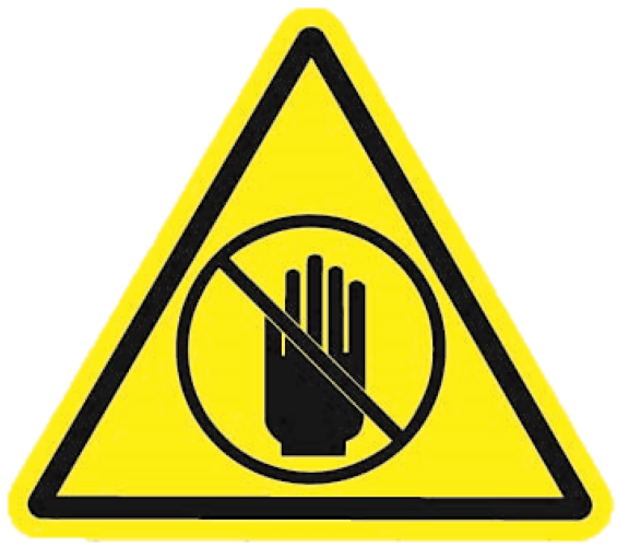 Hand warining triangle
